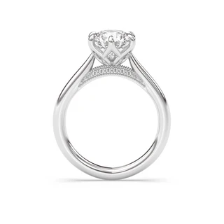 Round  Lily Engagement