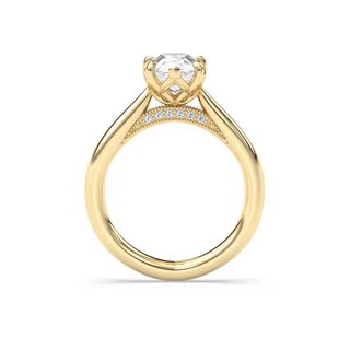 Round  Lily Engagement