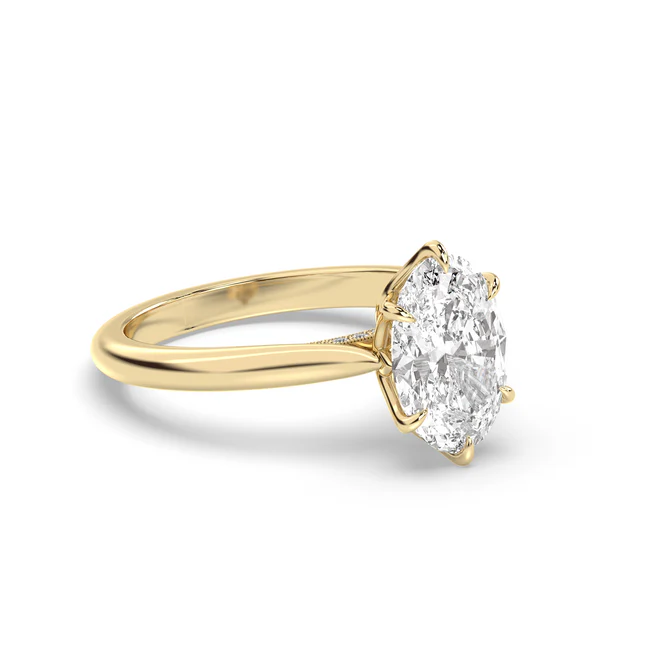 Oval Lily Engagement