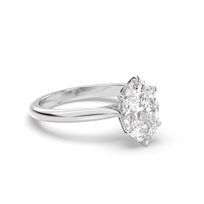 Oval Lily Engagement