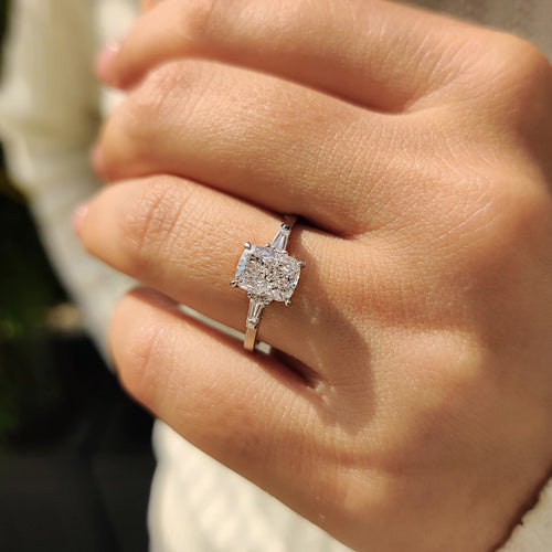 Cushion Engagement Ring
