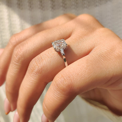 Cushion Engagement Ring