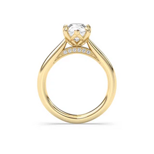 Round  Lily Engagement